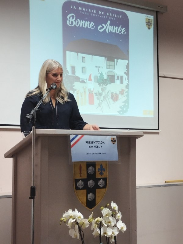 Cérémonie des Vœux 2025 : jeudi 16 janvier à 19h00, salle des fêtes de Grilly
