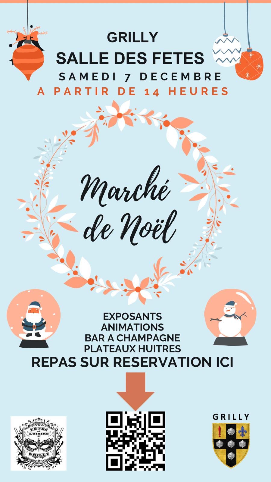 Marché de Noël du 07 décembre 2024