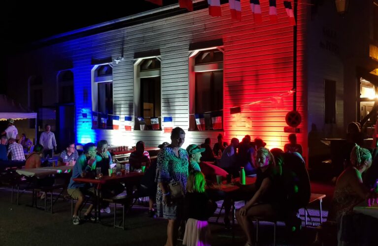 La fête du 14 juillet à Grilly