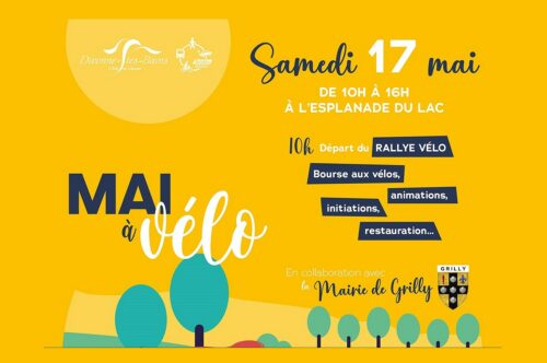 Mai à vélo à Grilly