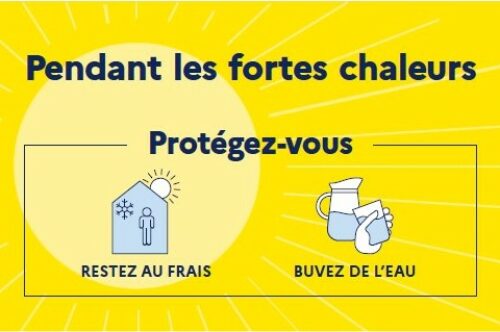 Vague de chaleur : ATTENTION