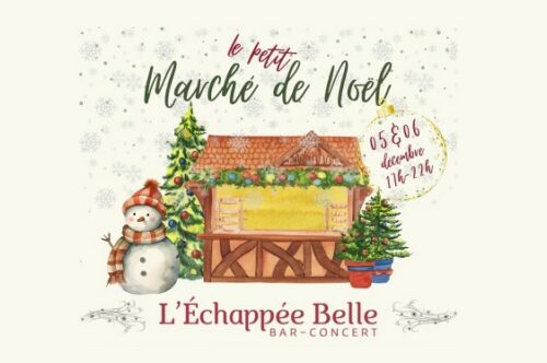 Le petit marché de Noël à L’Echappée Belle